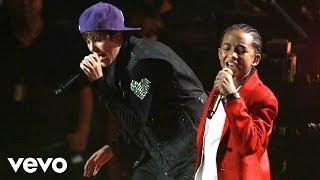 Justin Bieber - Never Say Never ft. Jaden Smith Live