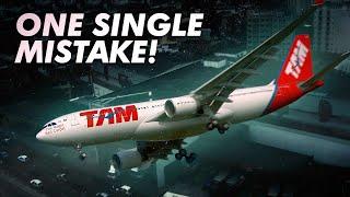 A SINGLE Disastrous Error TAM flight 3054