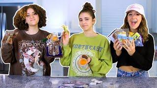 EATING WHATS IN THE MYSTERY BOX CHALLENGE