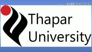 THAPAR UNIVERSITY TU LEET lateral entry entrance test after diplomaBSc full details