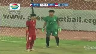 Indonesia 4 vs 1 Filipina 5 Juli 2018  Full Game Highlight Piala AFF U-19