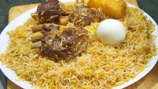 Kolkata Famous Zam Zam Biryani  Kolkata Restaurant style Mutton Biryani Recipe ज़म ज़म मटन बिरयानी