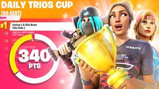 I PLACED 1ST IN TRIOS CUP  ft. Dubs + Furious - FaZe Bizzle