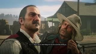 The last time Dutch defends Arthur