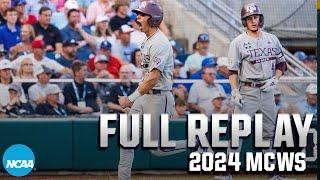 Texas A&M vs. Kentucky 2024 Mens College World Series June 17  FULL REPLAY