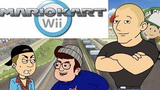 Childish Dad Plays Mario Kart Wii