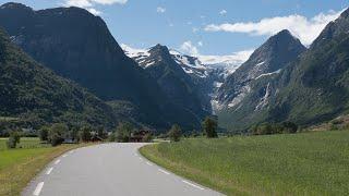 Oldedalen from Stryn Norway - Indoor Cycling Training