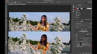 หน้าดำ ถ่ายย้อนแสง แก้ได้ด้วยวิธีนี้ photoshop2023