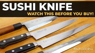 Best KNIFE for SUSHI - Which Ones Right for You? with The Sushi Man