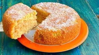 کیک قاشقی بدون فر و همزن با کمترین مواد اولیه، easy cake recipe