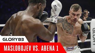 Sergej Maslobojev vs. Donegi Abena 1 FIGHT HIGHLIGHTS