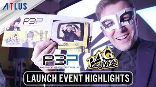 Persona 3 Portable & Persona 4 Golden Launch Parties  Los Angeles & London