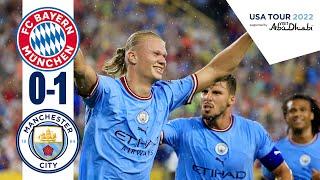 HIGHLIGHTS Haaland Scores on Debut  Bayern Munich 0-1 Man City