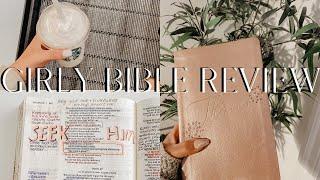 Girly Bible Review 2023  Thrive Devotional Bible  NLT  Rose Gold Bible