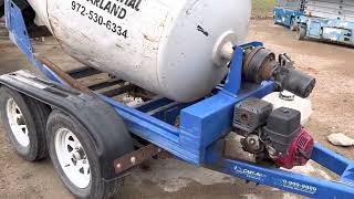 Cart Away TA Concrete Mixer MixKing Trailer Inv 1134