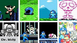 EVERY MAINLINE MEGAMAN ENDING Megaman 1 - 11