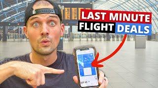 How to find cheap flights LAST MINUTE 5 easy tips