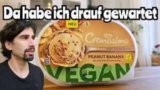 1a ohne Sahne Cremissimo Peanut Banana vegan Eis