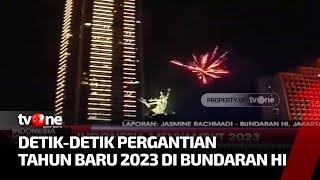 Masyarakat Padati Bundaran HI Sambut Malam Pergantian Tahun  Indonesia Menyambut 2023 tvOne