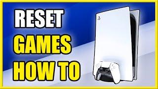 How to Reset PS5 Games & Delete Game Progress Easy Method