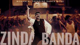 Mohanlal Dance  Celebrating Lalettans trending Dance move  Zinda Banda  Jawan movie song  A10