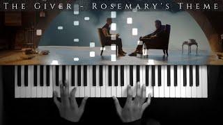 The Giver - Rosemarys Theme  PianoCoverSynthesiaTutorial