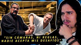 La mejor ENTREVISTA a STEVEN SEAGAL  Reacción