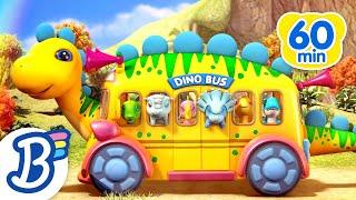 The Wheels on the Bus + More Badanamu Nursery Rhymes  Kids Dance Songs and Videos