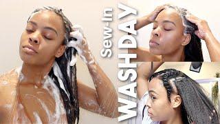 WASH THAT STANKIN WEAVE  Sew-In Maintenance Routine 