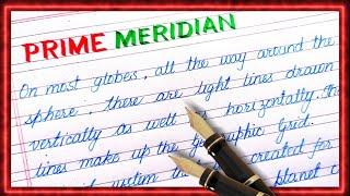 What is prime meridian  Definition of prime meridian  Prime meridian kise kahate hain