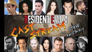 Resident Evil 4 CAST STREAM w Steve Kniebihly Cinematic Director