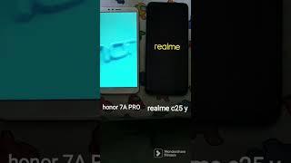 honor 7A PRO VS realme c25 y