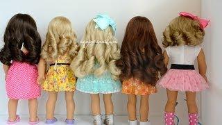 Different Hair Styles For American Girl