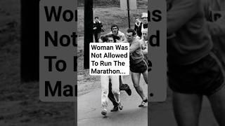 WEIRD HISTORY FACTSBOSTON SWITZER MARATHON #weird #history #shorts #facts#historyfacts