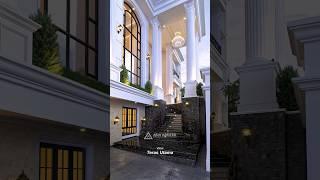 Rumah Mewah Klasik 2 Lantai 24x21 m #rumahmewah #rumahidaman #architecture  #trendingshorts