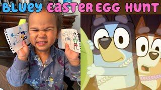 Bluey Inspired Easter Egg Hunt EASTER VLOG 2023