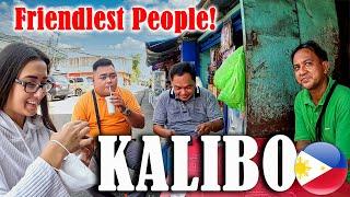 Foreigners Walking Downtown Kalibo The Capital Of Aklan Philippines