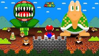 Super Mario Bros. But when everything is MORE 1000X BIGGER...