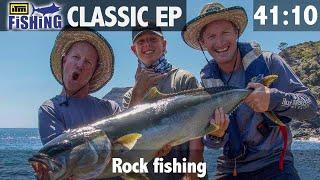 Rock Fishing for Yellow Tail Kingfish & Monster Snapper Northland New Zealand