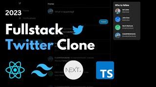 Build and Deploy TWITTER clone with React Tailwind Next Prisma Mongo NextAuth & Vercel 2023