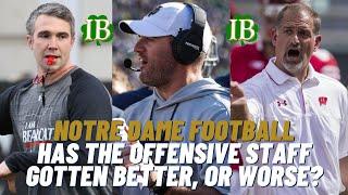 Has Notre Dame Gotten Better Or Worse On Offense With Its Coaching Moves?