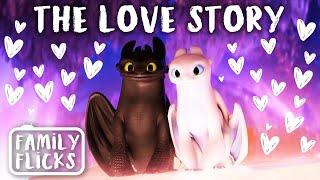 Toothless And Light Furys Love Story  How To Train Your Dragon 3 2019  Family Flicks