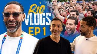 Rio Settling Into Germany With Football Legends  Figo Capello Pires & More  Rio Euro 2024 Vlog