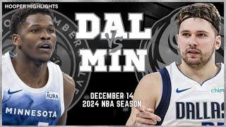 Dallas Mavericks vs Minnesota Timberwolves Full Game Highlights  Dec 14  2024 NBA Season