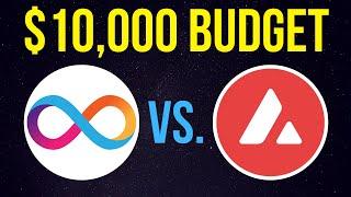 $10000 Budget ICP vs. AVAX  Internet Computer or Avalanche? Who Wins?