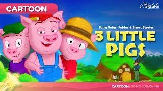 Three Little Pigs  3 Little Pigs   Bedtime Stories for Kids