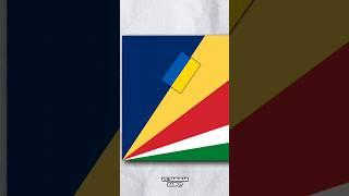 Bendera tersembunyi di bendera Seychelles #shorts