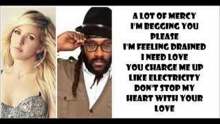 Major Lazer - Powerful ft. Ellie Goulding Tarrus Riley lyrics pitched audio