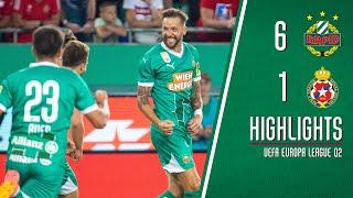 Highlights SK Rapid - Wisła Krakau