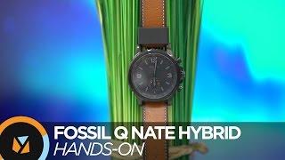 Fossil Q Nate Hybrid Smartwatch Hands-on